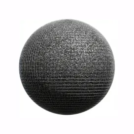 Rock metal fence 2